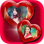 couple photo frames android application logo